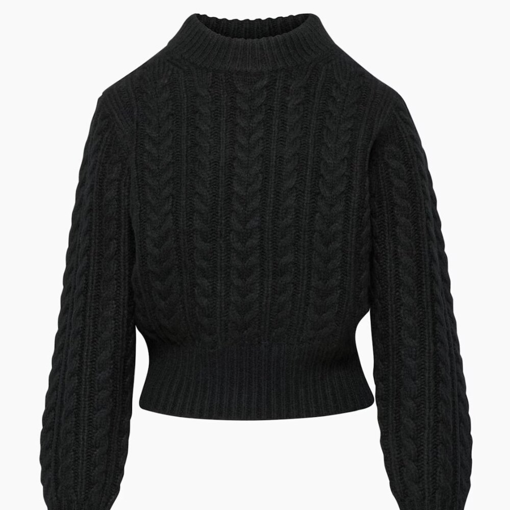 Aritzia - Wilfred - Arietty Sweater - Black - Medium